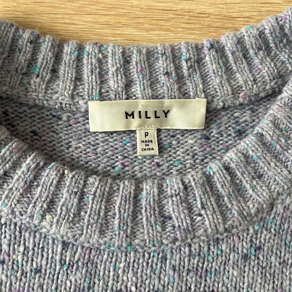 Milly | Bell Sleeve Wool Sweater, Size: P - Picture 4 of 5